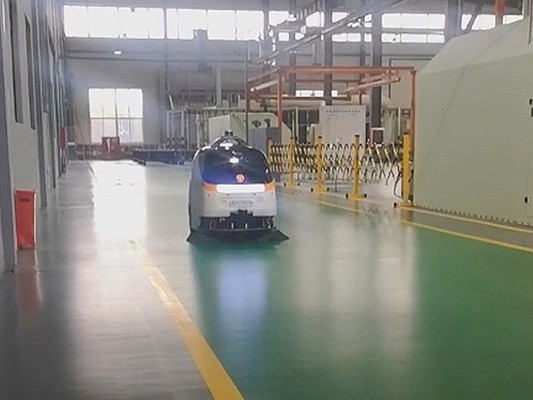別家還在人海清掃，坦力大型掃地機(jī)器人已 “一騎絕塵”