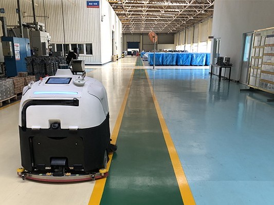 空調(diào)救不了大面積清潔？坦力工業(yè)無人洗地機器人來“滅火”！